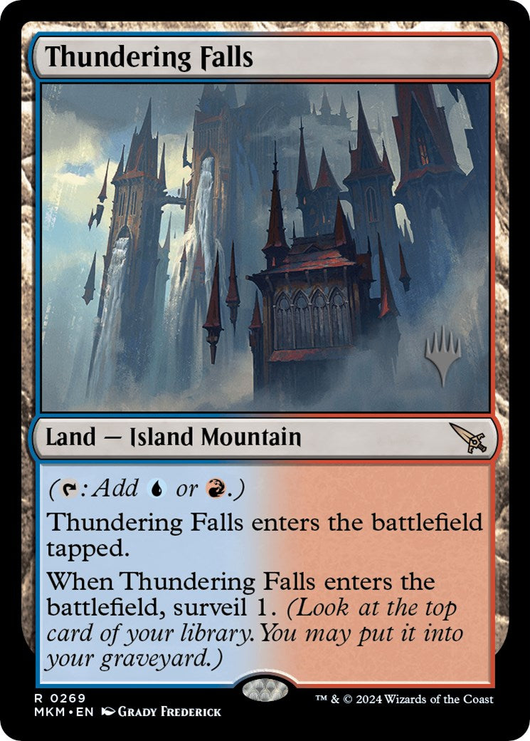 Thundering Falls (Promo Pack) [Murders at Karlov Manor Promos] | Gear Gaming Bentonville