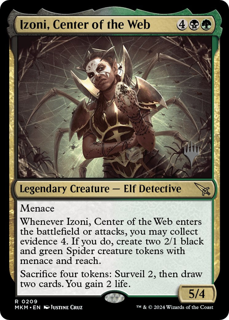 Izoni, Center of the Web (Promo Pack) [Murders at Karlov Manor Promos] | Gear Gaming Bentonville