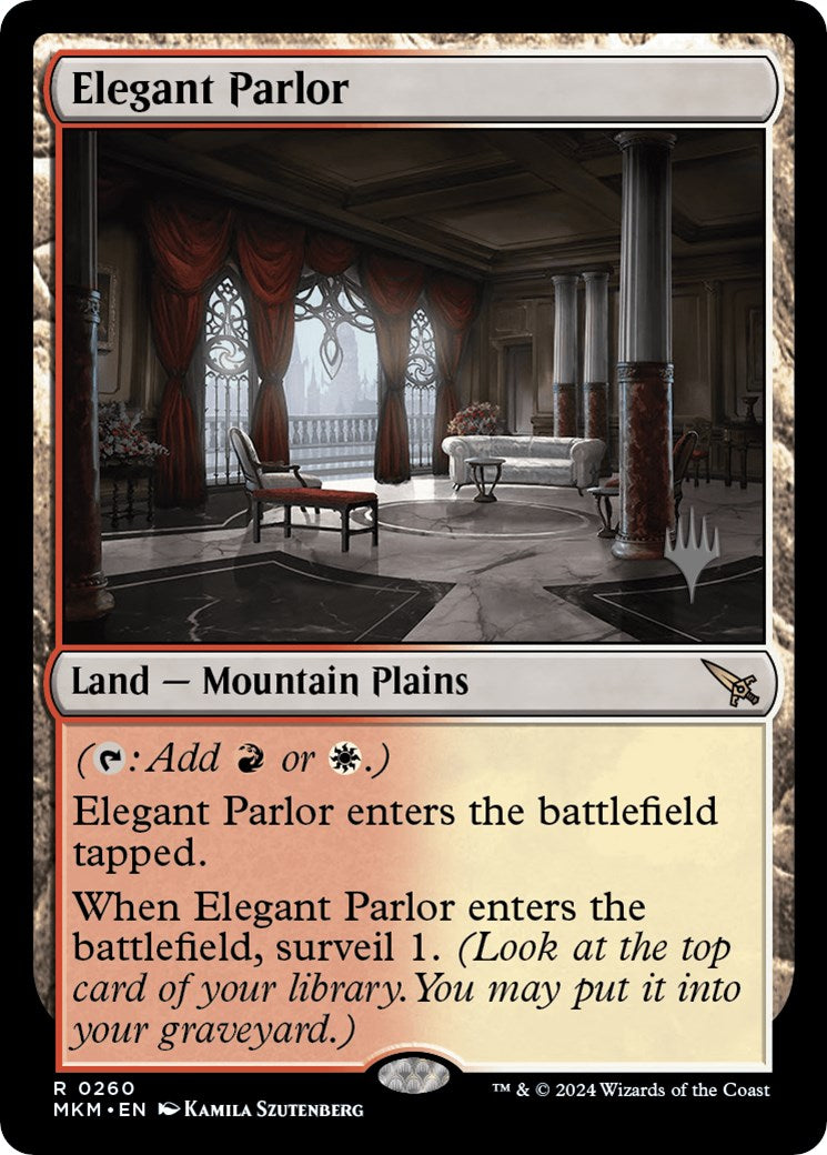 Elegant Parlor (Promo Pack) [Murders at Karlov Manor Promos] | Gear Gaming Bentonville