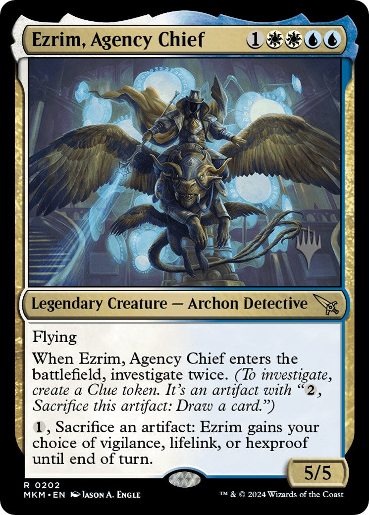 Ezrim, Agency Chief (Promo Pack) [Murders at Karlov Manor Promos] | Gear Gaming Bentonville