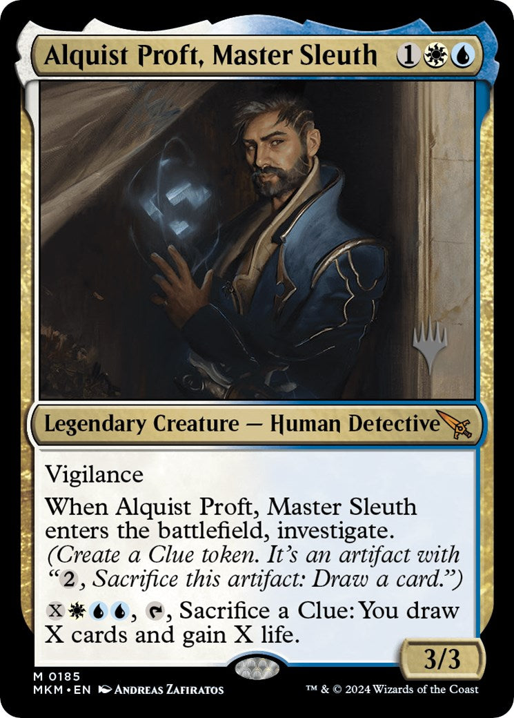 Alquist Proft, Master Sleuth (Promo Pack) [Murders at Karlov Manor Promos] | Gear Gaming Bentonville