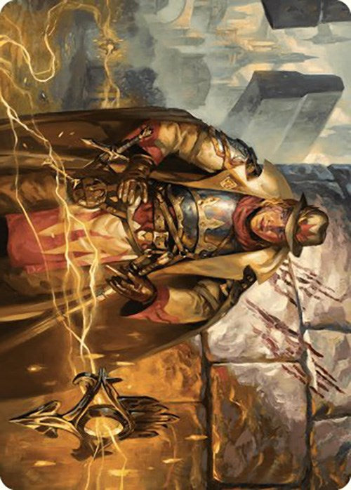 Tenth District Hero Art Card [Murders at Karlov Manor Art Series] | Gear Gaming Bentonville