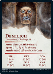 Demilich Art Card [Dungeons & Dragons: Adventures in the Forgotten Realms Art Series] | Gear Gaming Bentonville