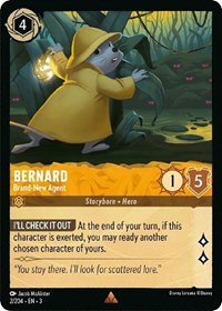 Bernard - Brand-New Agent (2/204) [Into the Inklands] | Gear Gaming Bentonville