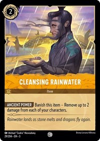 Cleansing Rainwater (29/204) [Into the Inklands] | Gear Gaming Bentonville