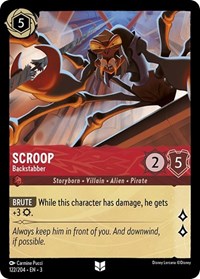Scroop - Backstabber (122/204) [Into the Inklands] | Gear Gaming Bentonville