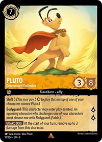 Pluto - Determined Defender (17/204) [Into the Inklands] | Gear Gaming Bentonville