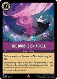 The Boss is on a Roll (63/204) [Into the Inklands] | Gear Gaming Bentonville
