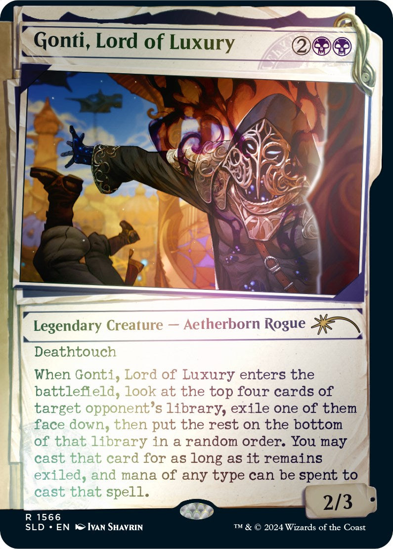 Gonti, Lord of Luxury (Rainbow Foil) [Secret Lair Drop Series] | Gear Gaming Bentonville