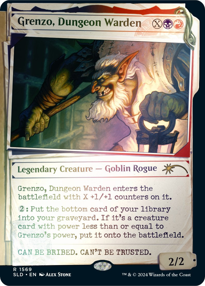 Grenzo, Dungeon Warden (Rainbow Foil) [Secret Lair Drop Series] | Gear Gaming Bentonville