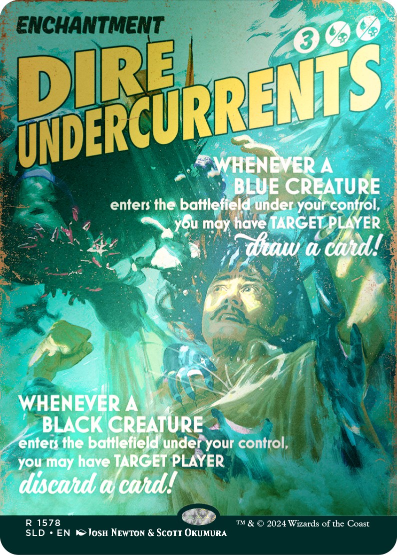 Dire Undercurrents (Rainbow Foil) [Secret Lair Drop Series] | Gear Gaming Bentonville