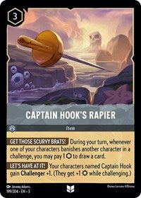 Captain Hook's Rapier (199/204) [Into the Inklands] | Gear Gaming Bentonville