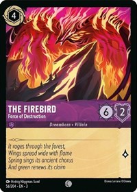 The Firebird - Force of Destruction (56/204) [Into the Inklands] | Gear Gaming Bentonville