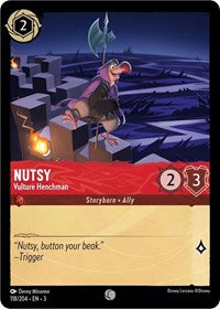 Nutsy - Vulture Henchman (118/204) [Into the Inklands] | Gear Gaming Bentonville