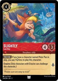 Slightly - Lost Boy (124/204) [Into the Inklands] | Gear Gaming Bentonville
