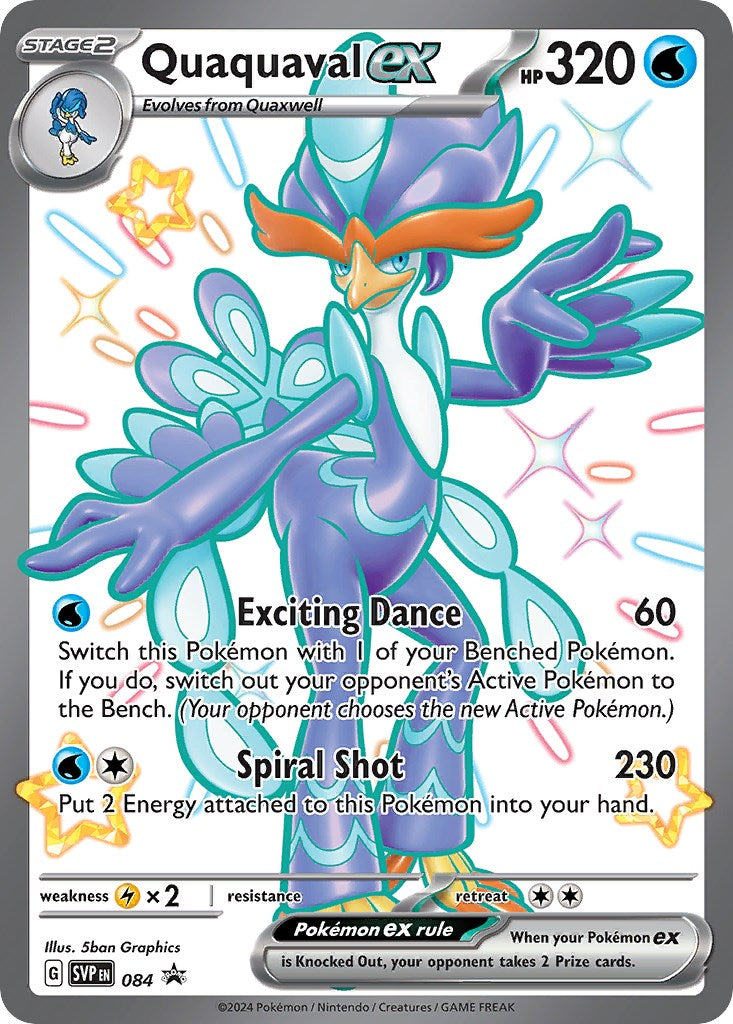 Quaquaval ex (084) [Scarlet & Violet: Black Star Promos] | Gear Gaming Bentonville