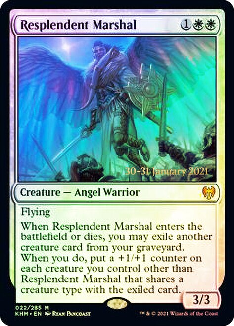 Resplendent Marshal [Kaldheim Prerelease Promos] | Gear Gaming Bentonville