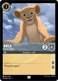 Nala - Fierce Friend (186/204) [Into the Inklands] | Gear Gaming Bentonville