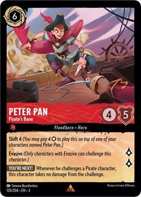 Peter Pan - Pirate's Bane (120/204) [Into the Inklands] | Gear Gaming Bentonville