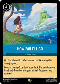 How Far I'll Go (28) [Disney Lorcana Promo Cards] | Gear Gaming Bentonville