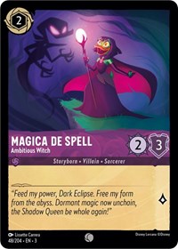 Magica De Spell - Ambitious Witch (48/204) [Into the Inklands] | Gear Gaming Bentonville