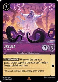 Ursula - Sea Witch (59/204) [Into the Inklands] | Gear Gaming Bentonville