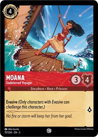 Moana - Undeterred Voyager (117/204) [Into the Inklands] | Gear Gaming Bentonville