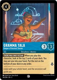 Gramma Tala - Keeper of Ancient Stories (142/204) [Into the Inklands] | Gear Gaming Bentonville