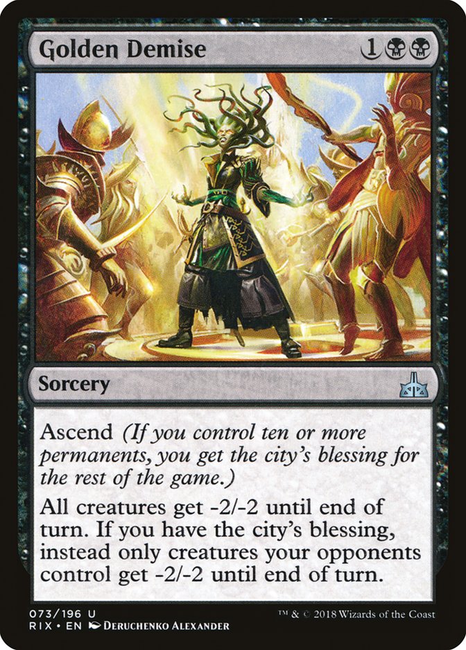 Golden Demise [Rivals of Ixalan] | Gear Gaming Bentonville