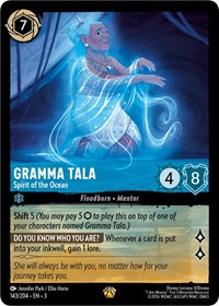 Gramma Tala - Spirit of the Ocean (143/204) [Into the Inklands] | Gear Gaming Bentonville