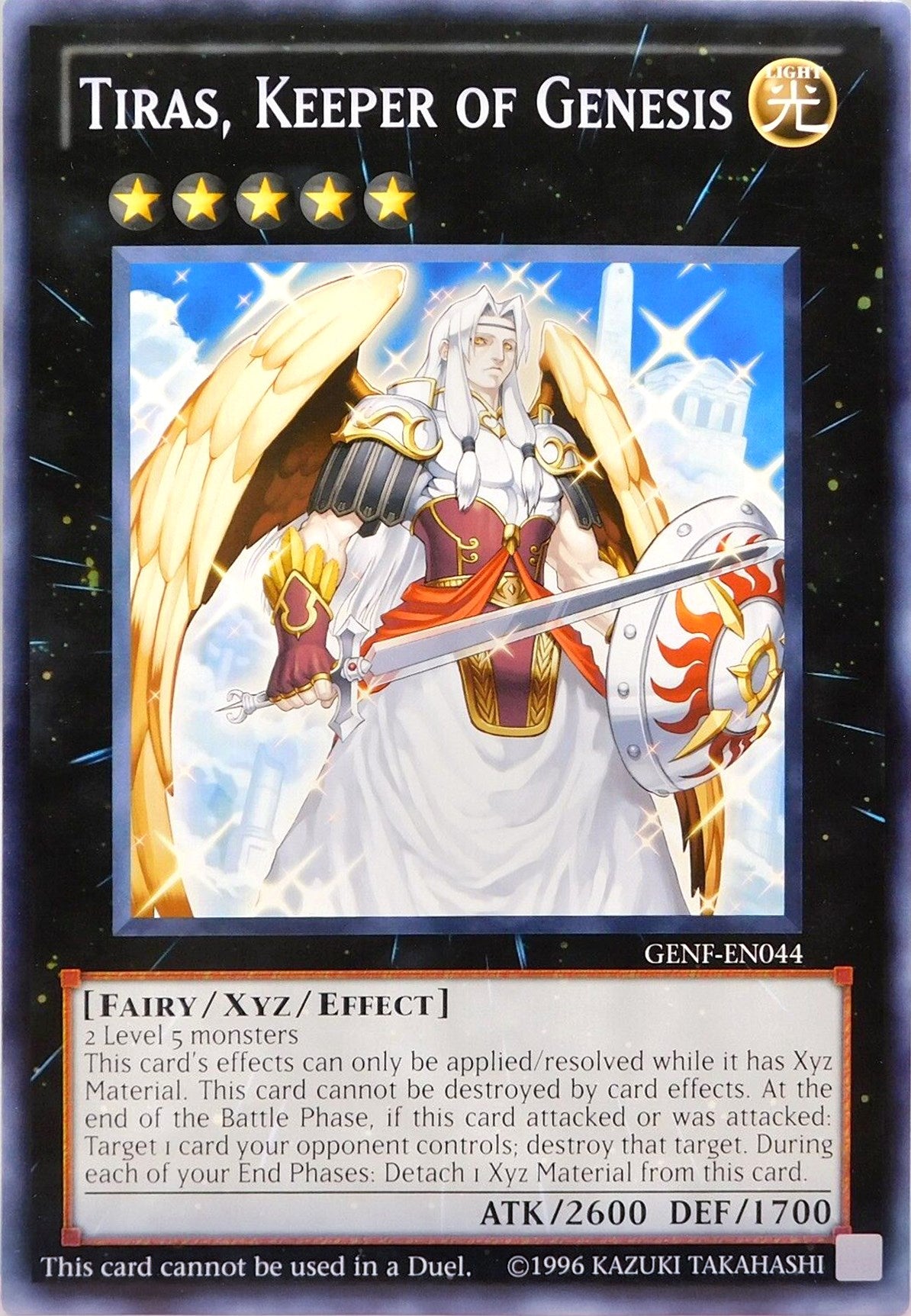 Tiras, Keeper of Genesis (Oversized) [GENF-EN044] Promo | Gear Gaming Bentonville