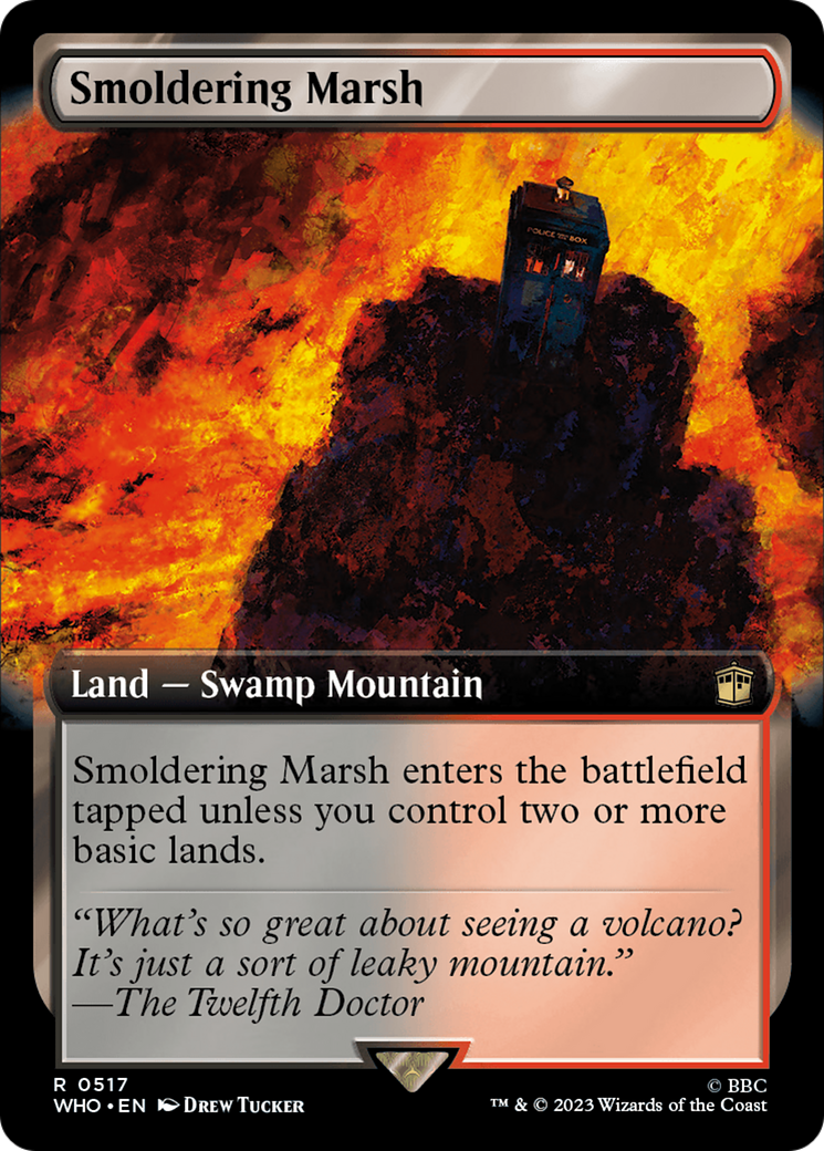 Smoldering Marsh (Extended Art) [Doctor Who] | Gear Gaming Bentonville