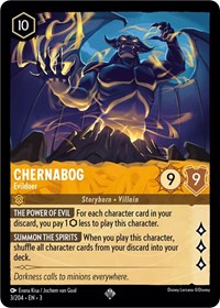 Chernabog - Evildoer (3/204) [Into the Inklands] | Gear Gaming Bentonville