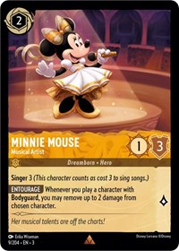 Minnie Mouse - Musical Artist (9/204) [Into the Inklands] | Gear Gaming Bentonville