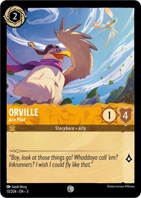 Orville - Ace Pilot (13/204) [Into the Inklands] | Gear Gaming Bentonville