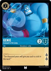Genie - Cramped in the Lamp (141/204) [Into the Inklands] | Gear Gaming Bentonville