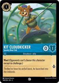 Kit Cloudkicker - Spunky Bear Cub (148/204) [Into the Inklands] | Gear Gaming Bentonville