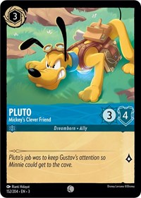Pluto - Mickey's Clever Friend (152/204) [Into the Inklands] | Gear Gaming Bentonville