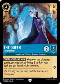 The Queen - Mirror Seeker (156/204) [Into the Inklands] | Gear Gaming Bentonville