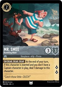 Mr. Smee - Bumbling Mate (184/204) [Into the Inklands] | Gear Gaming Bentonville