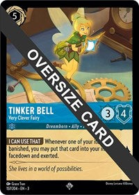 Tinker Bell - Very Clever Fairy (Oversized) (157/204) [Into the Inklands] | Gear Gaming Bentonville