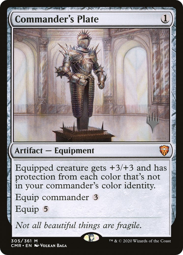 Commander's Plate (Promo Pack) [Murders at Karlov Manor Promos] | Gear Gaming Bentonville