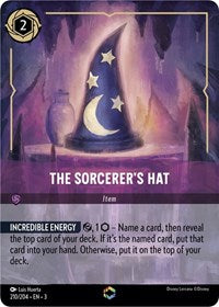 The Sorcerer's Hat (Enchanted) (210/204) [Into the Inklands] | Gear Gaming Bentonville