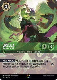 Ursula - Deceiver of All (Enchanted) (212/204) [Into the Inklands] | Gear Gaming Bentonville