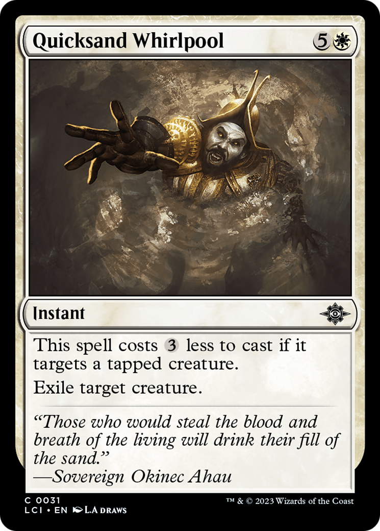Quicksand Whirlpool [The Lost Caverns of Ixalan] | Gear Gaming Bentonville