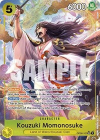 Kouzuki Momonosuke (Alternate Art) [Wings of the Captain] | Gear Gaming Bentonville