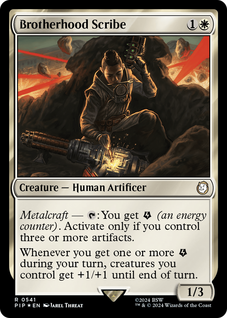 Brotherhood Scribe (Surge Foil) [Fallout] | Gear Gaming Bentonville