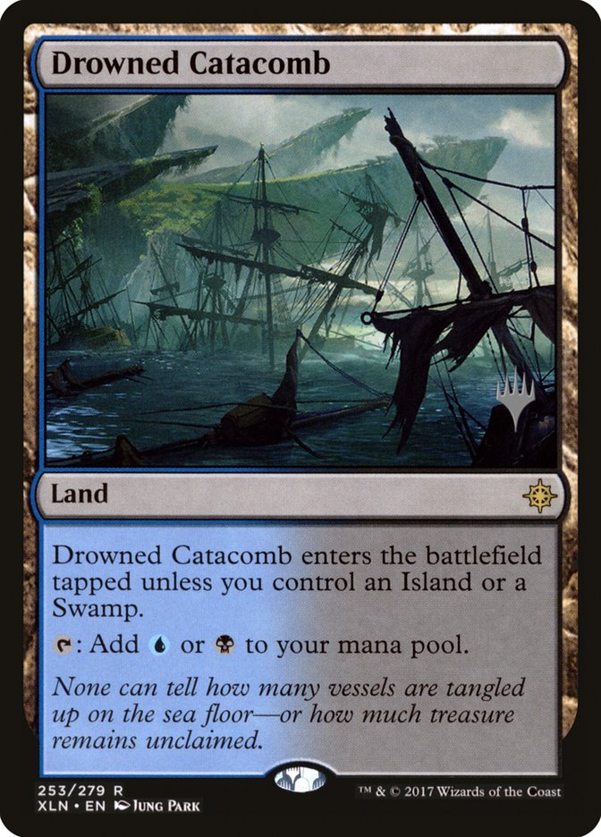 Drowned Catacomb (Promo Pack) [Ixalan Promos] | Gear Gaming Bentonville