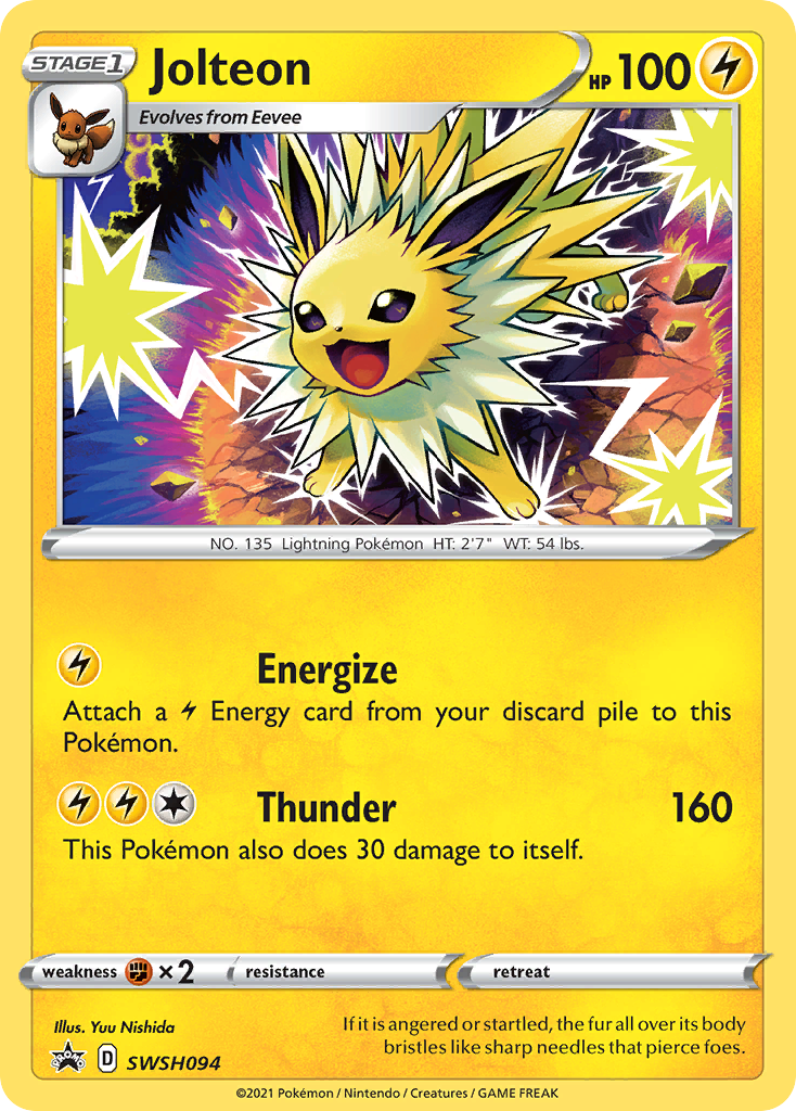 Jolteon (SWSH094) [Sword & Shield: Black Star Promos] | Gear Gaming Bentonville