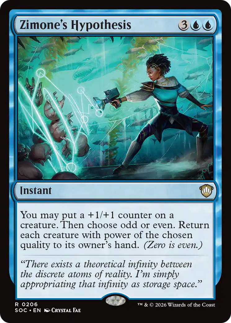 Zimone's Hypothesis [Secrets of Strixhaven Commander] | Gear Gaming Bentonville